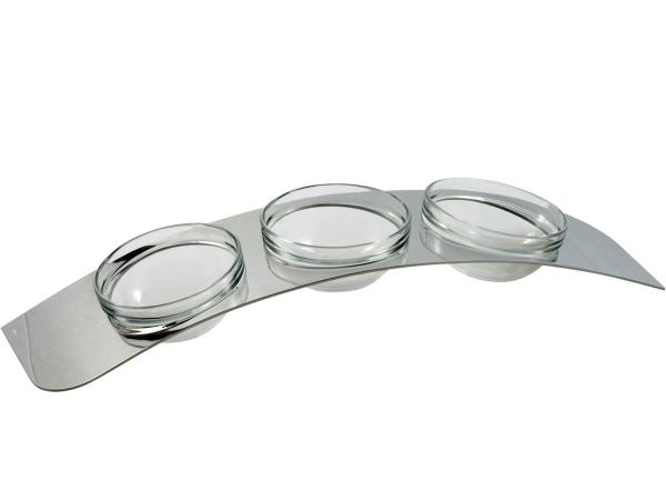 PORTA APERITIVO FASANO PRATA