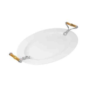 TRAVESSA OVAL MEDIA - BAMBU