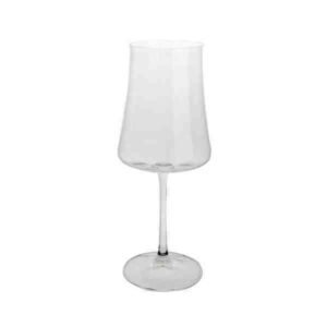 JOGO DE  06 TAÇAS PARA VINHO BRANCO XTRA EM CRISTAL ECOLÓGICO 360 ML A23,5 CM