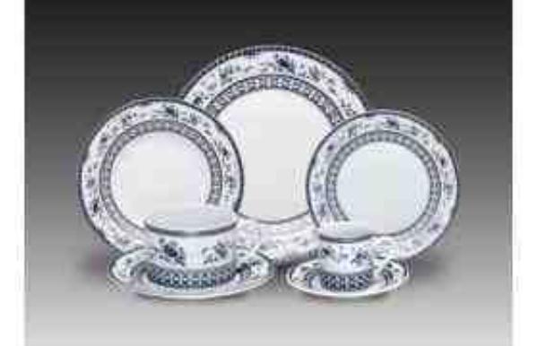 JG. JANTAR REGINA AZUL 42 PCS