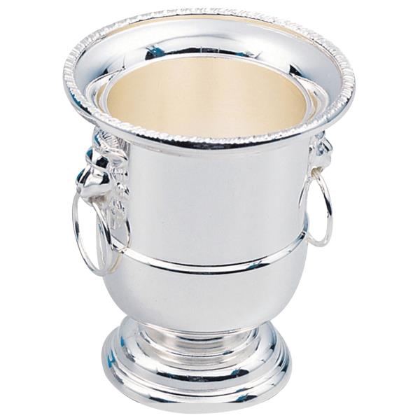 VASO PRATEADO 8CM ALTURA