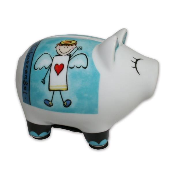 COFRE PORCO ANJO AZUL GDE