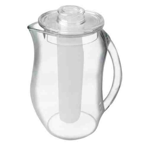 JARRA ACRILICO C/ TUBO P/ GELO 2,8LT