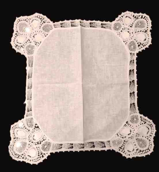 PORTA PÃO CAMBRAIA RENDA