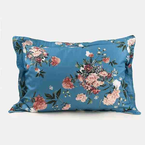 FRONHA MONET FLORAL/LISTRADO AZUL/VERDE