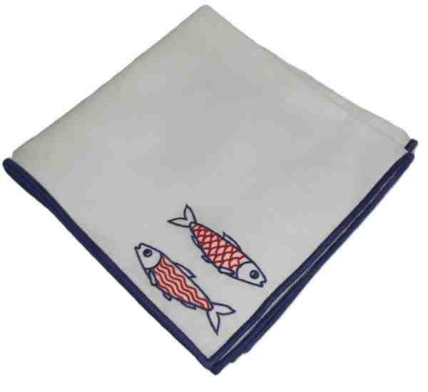 JOGO DE GUARDANAPO REC. SARDINHA