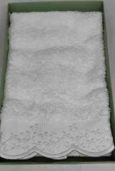 TOALHA LAVABO FELPA CECILIA BRANCO