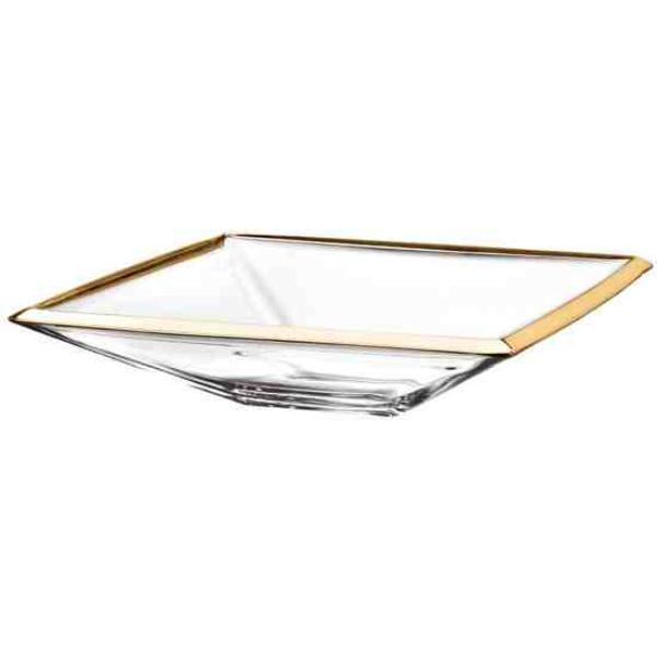 CENTRO DE MESA DUCALE 35X35 BORDA OURO