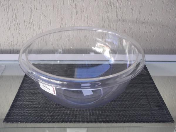 SALADEIRA HAPPY HOUR 30CM TRANSPARENTE PLASTICO