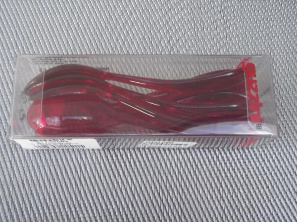 JG 6 COLHERES CHA ART E CAFE VERMELHO EM PLASTICO