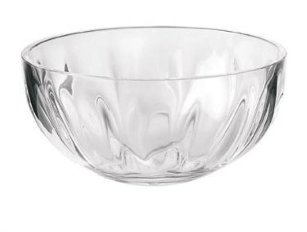 TIGELA AQUA 30 CM TRANSPARENTE EM PLASTICO