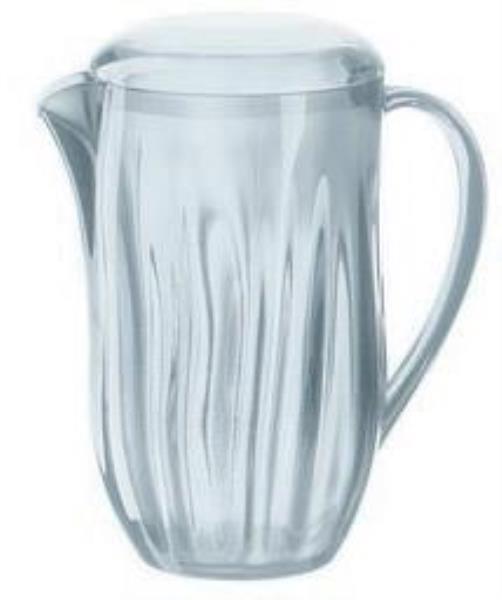 JARRA AQUA 24 CM 1700 CC TRANSPARENTE EM PLASTICO