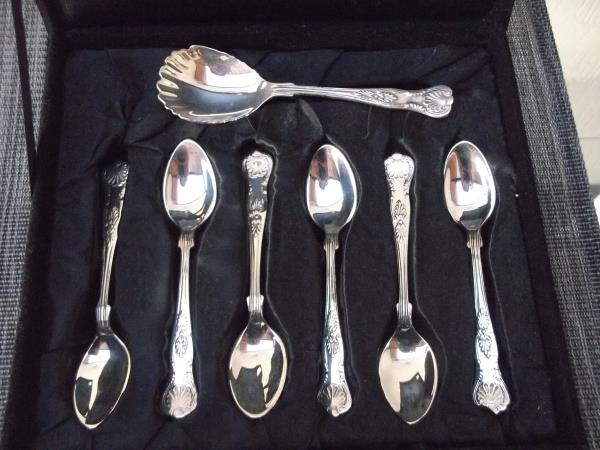 SET COLHERES DE CAFE