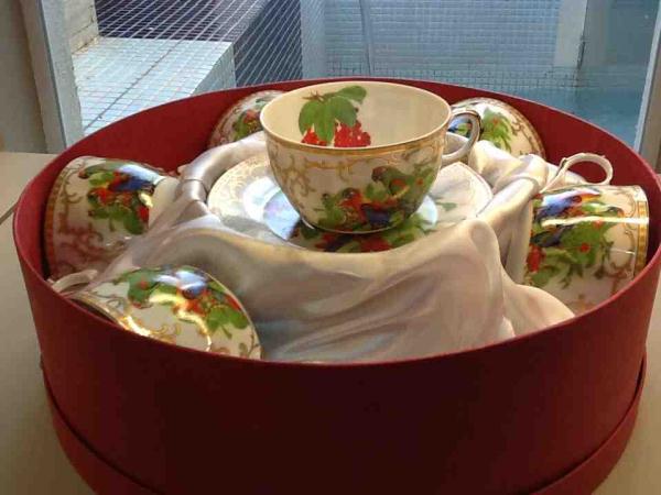 JG DE CHA 6 XICARAS E 6 PIRES