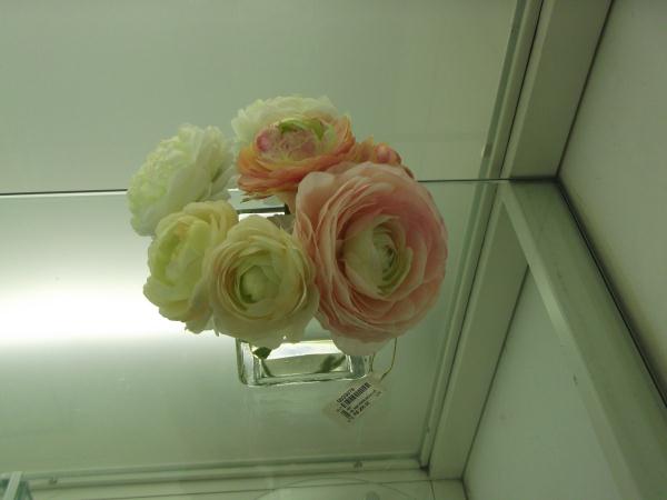 GLASS RANUNCULUS 6 ARTIFICIAIS