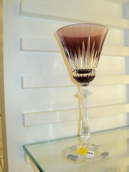 TACA CRISTAL V BRANCO LAP 020