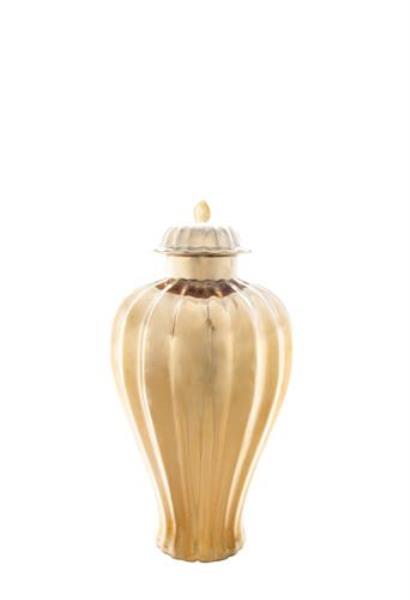 POTICHE GOMILADO DOURADO