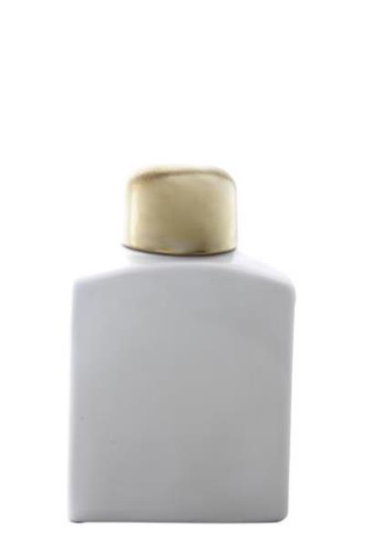 POTE PEQUENO CHA QUADRADO BRANCO