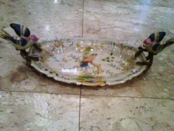 PRATO OVAL C PASSAROS PENINSULA