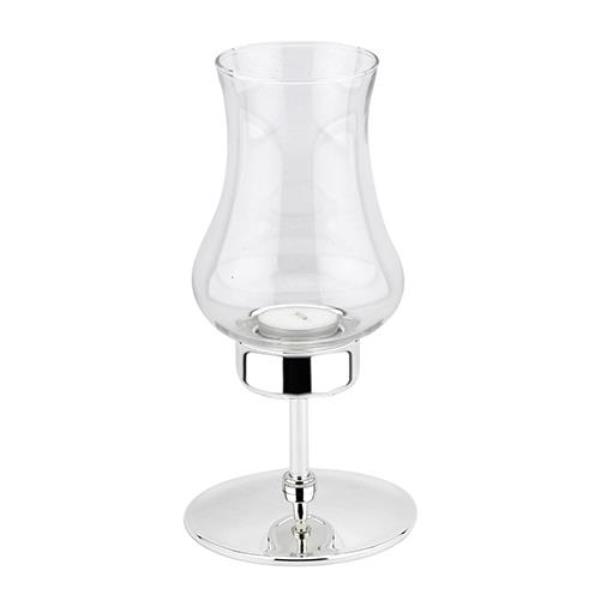 CASTIÇAL PRATA 22CM