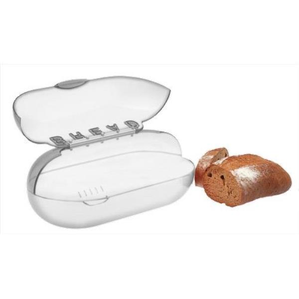 PORTA PÃO TRANSPARENTE 38X15CM