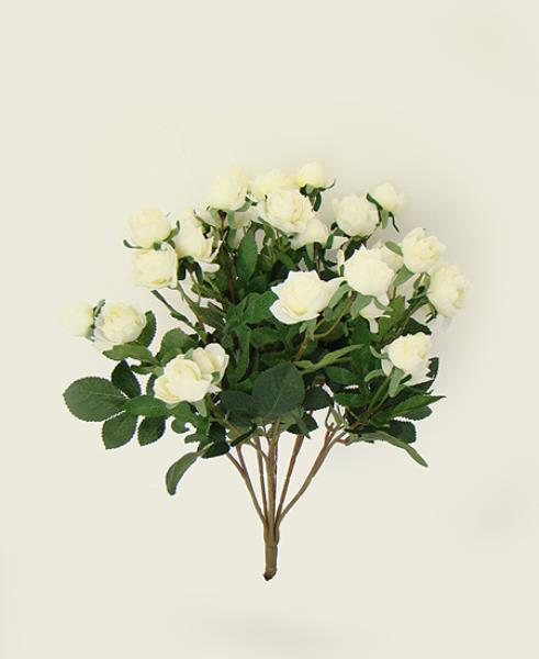 ROSA BUQUE BOTAO X14, 38CM