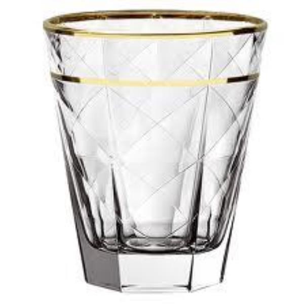 COPO AGUA CARRE 34 CL FILETE OURO