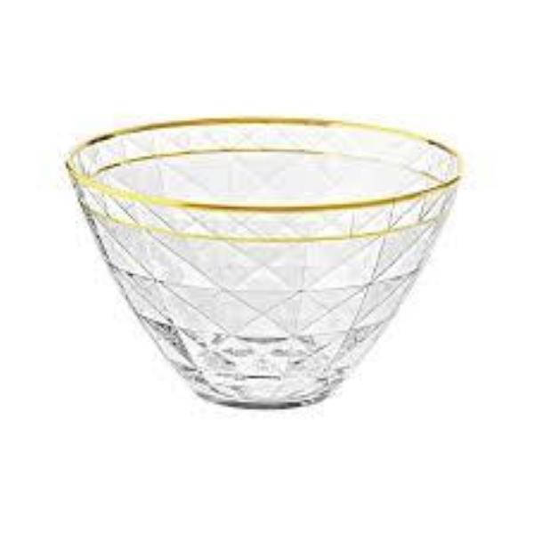 TIGELA CARRE 25 CM FILETE DE OURO