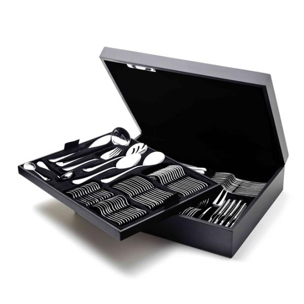 ESTOJO FAQUEIRO 130 PCS ECONOMICO PRETO FOSCO