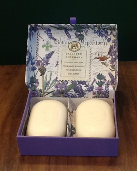 KIT 2 SABONETES LAVENDER ROSEMARY