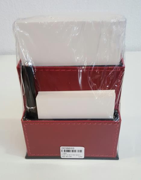 PORTA NOTAS SINT/METALIZADA