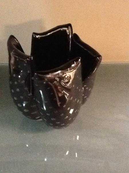 VASO COM QUATRO RIGA PONTA TORTA M