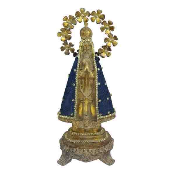 NSA SRA APARECIDA MANTO RENDA ALT 40CM