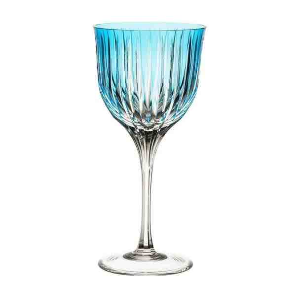 JG 6 TACAS CRISTAL P/ VINHO TINTO 370ML AZ CLARO