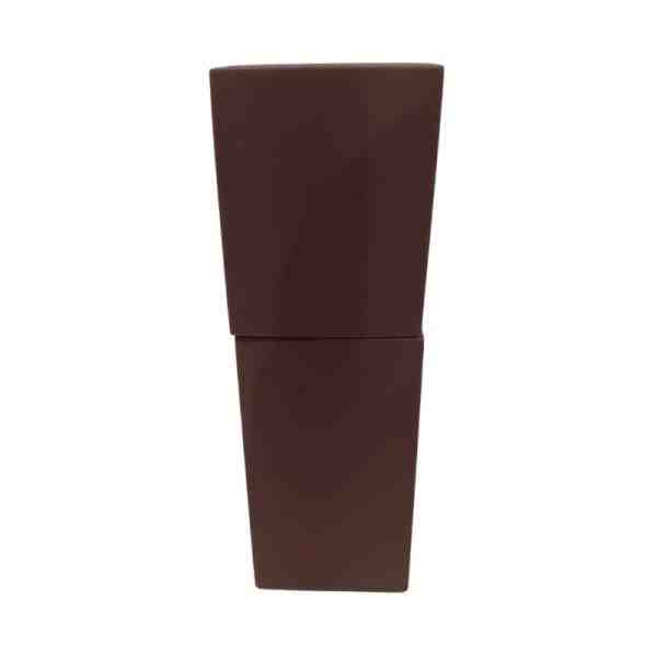 PORTA ESCOVA DENTAL C/ TP QUADRADA FOSCO