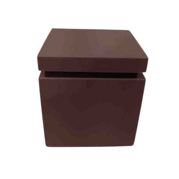 PORTA ALGODAO C/ TP QUADRADA FOSCO