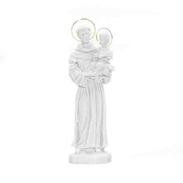 SANTO ANTONIO 25 CM C/ AUREOLA DOUR