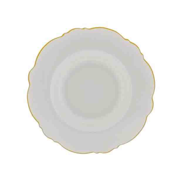 JG 6 PRATOS FUNDOS PORC MALDIVAS BCO C/ FIO DOUR.