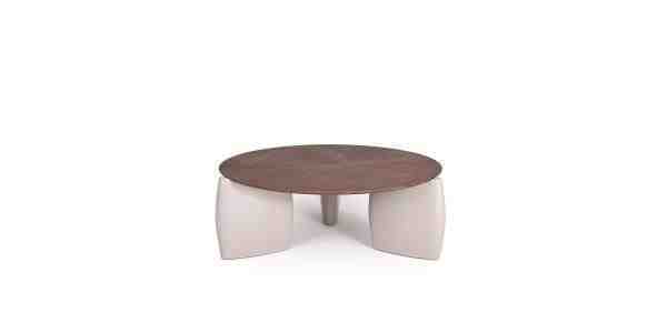 MESA REINO / MESA DE CENTRO TORRE REDONDO COM.1.20M X PROF.1.25M X ALT 0.26M