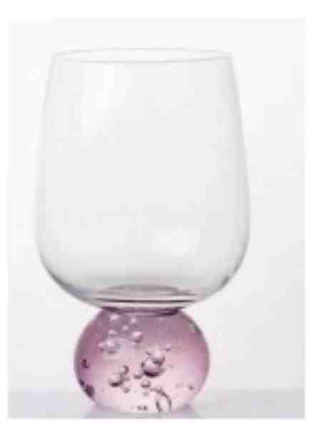 TACA TRANSPARENTE E PINK 540ML