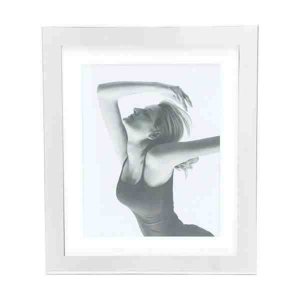 PORTA RETRATO AÇO LISO PRATEADO  15X20 CM