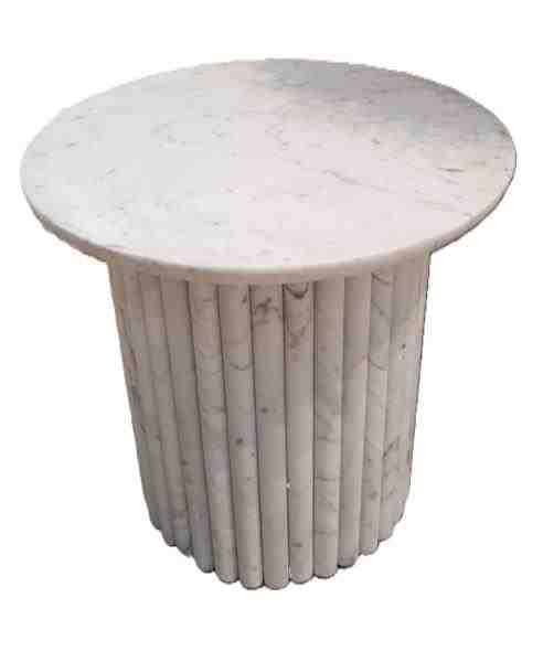 MESA DE CENTRO PETRA MARMORE BRANCO DEL3-50753