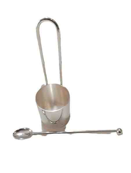 PORTA GELÉIA COM COLHER