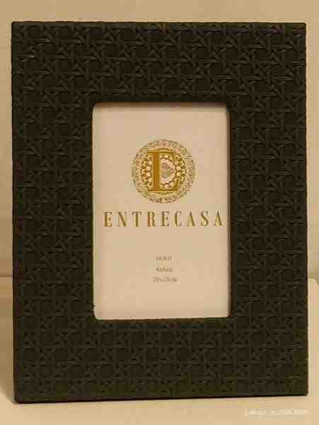 PORTA RETRATO MDF PU TEXTURA PALHA TAMANHO 1