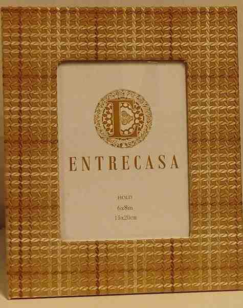 PORTA RETRATO MDF RETANGULAR DET KANVAS TRAN – 500