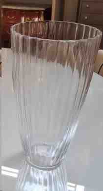 VASO DE VIDRO CLEAR 21DX37H (XD675)