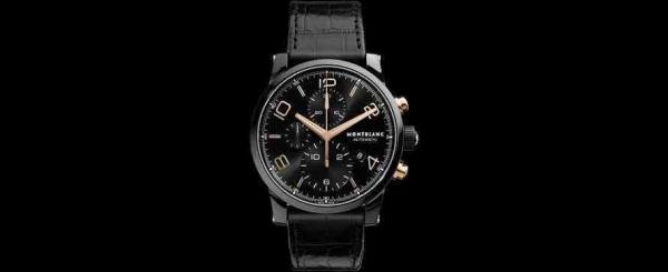 TIMEWALKER CHR AUT DUAL CARB OURO ROSE DIAL 43MM CROC PT