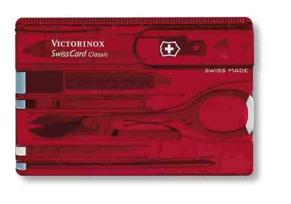 SWISSCARD VICTORINOX VERM TRANSP