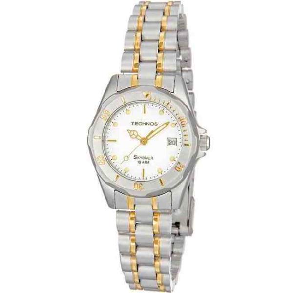 REL. PULSO QTZ TECHNOS BICOLOR FEM.