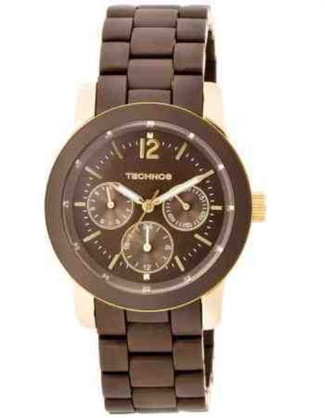 REL.PULSO QTZ TECHNOS DOURADO FEM.